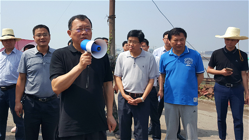 南昌縣委領(lǐng)導親臨現(xiàn)場督促指導征地拆遷工作